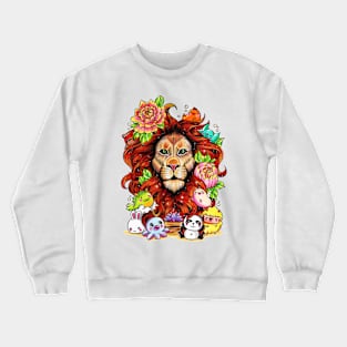 Zodiac LEO Doodle Art Series Crewneck Sweatshirt